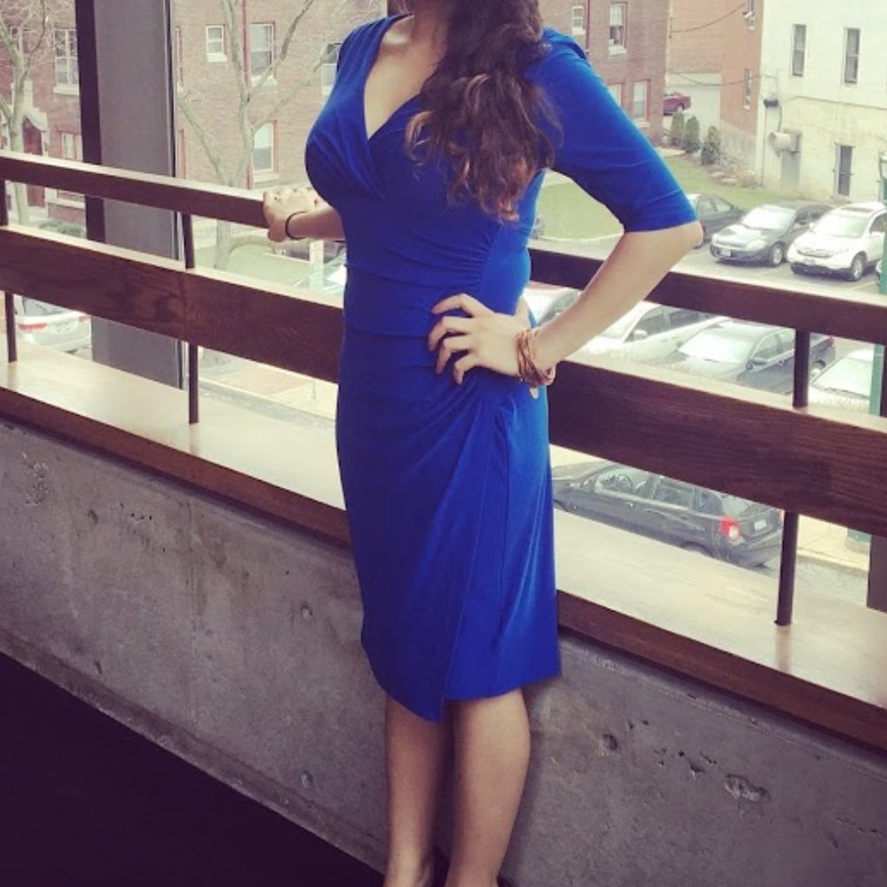 Blue classy Ralph Lauren dress